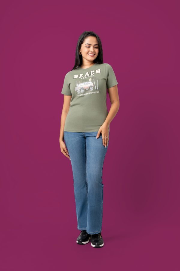 Graphic Printed Regular T-Shirt - Image 4