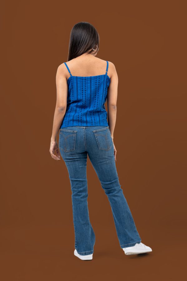 V-Neck Cutlawn Cami Top - Image 5