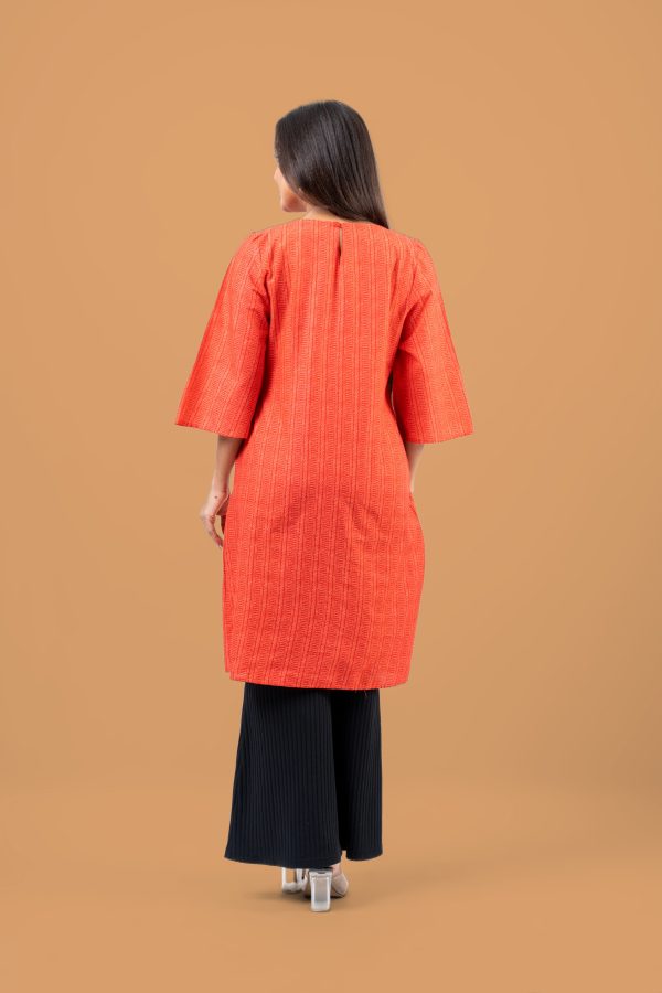 Double Slit Detail Kurta Top - Image 5