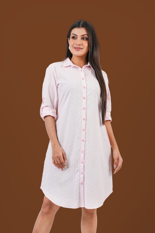 Cutlawn Short Shirt Dress - Image 2