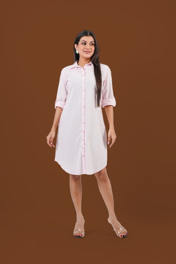 Cutlawn Short Shirt Dress - Image 3