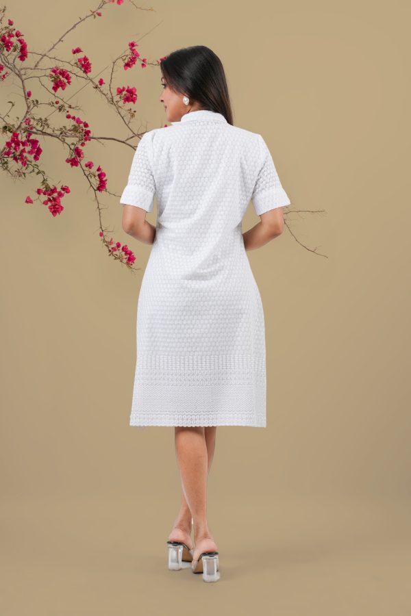 Cutlawn Button-Down Short Shirt Dress - Image 5