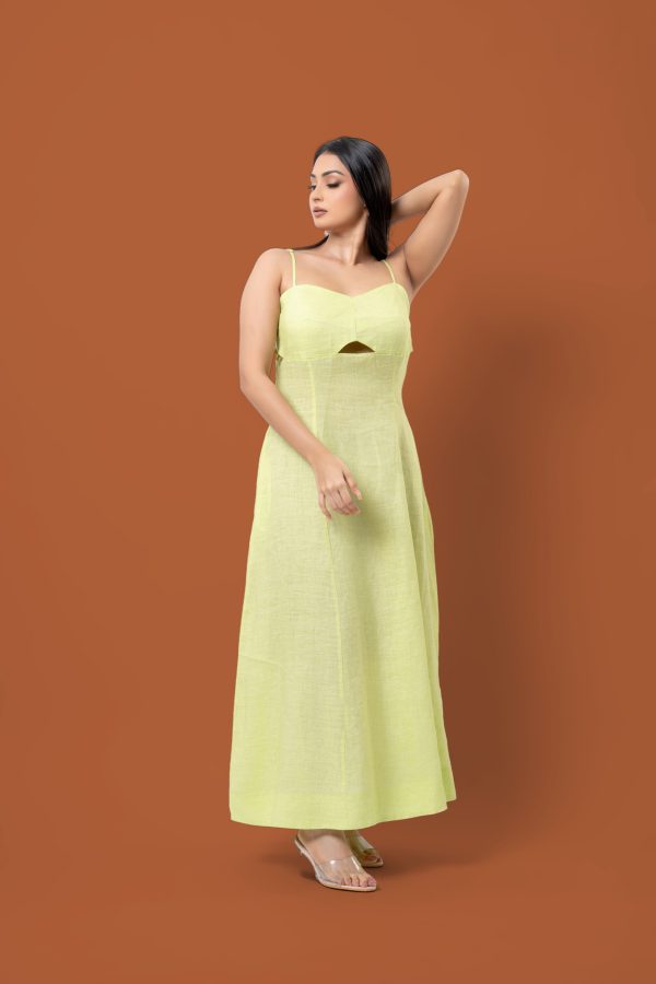 Front Cutout Detail Strappy Maxi Dress - Image 4
