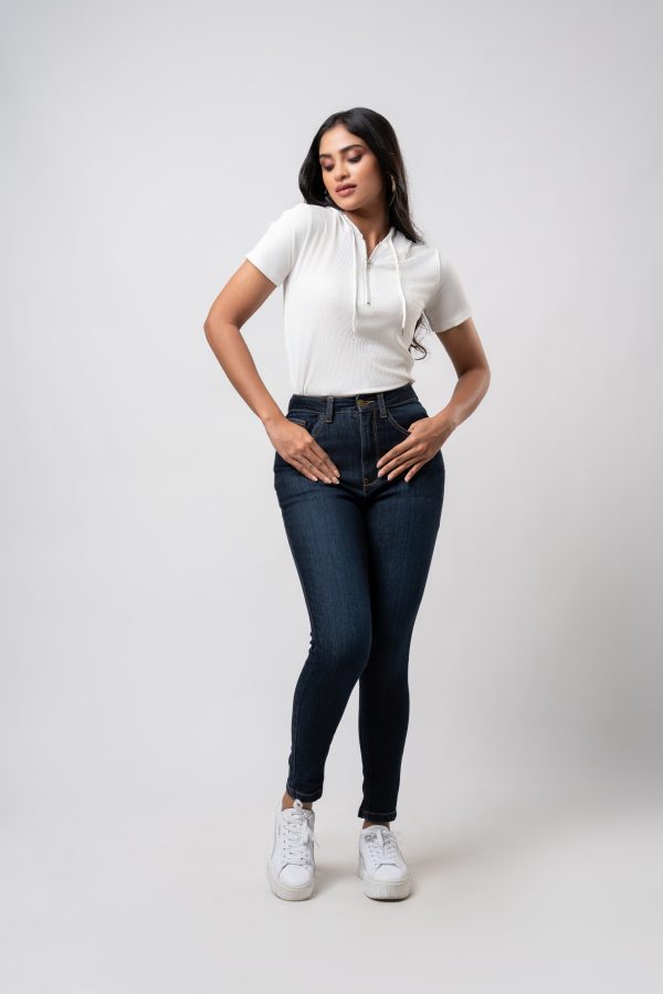 La Vivente Mid Waist Skinny Jean - Image 4