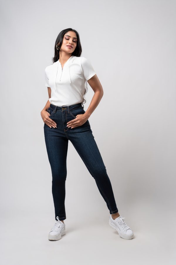 La Vivente Mid Waist Skinny Jean - Image 5