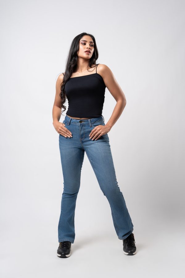 La Vivente Mid Waist Boot Cut Jean - Image 7