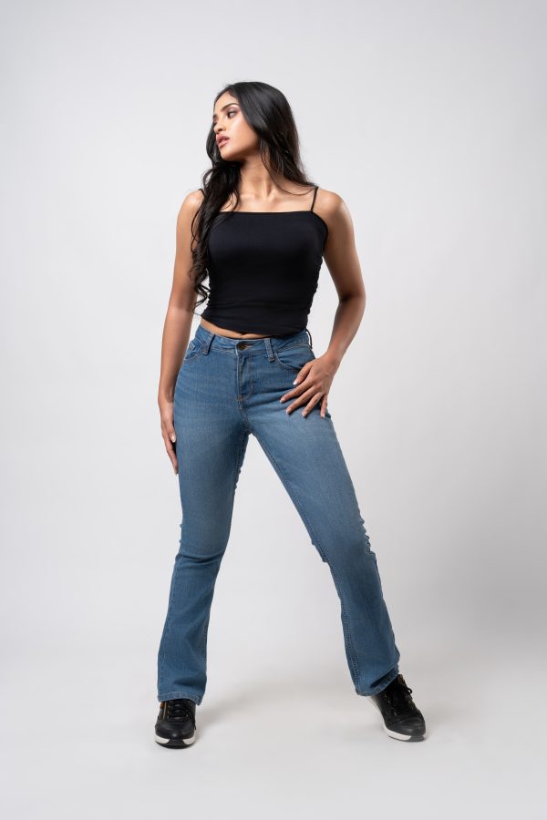 La Vivente Mid Waist Boot Cut Jean - Image 8