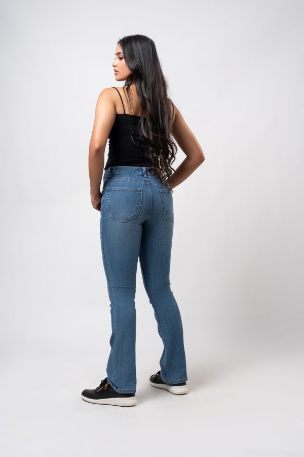 La Vivente Mid Waist Boot Cut Jean - Image 11