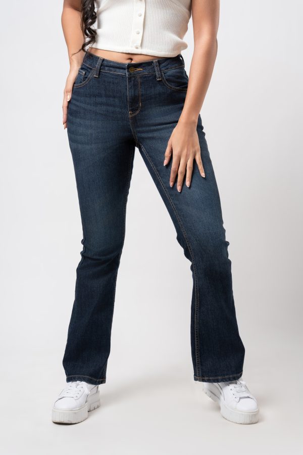 La Vivente Mid Waist Boot Cut Jean - Image 5