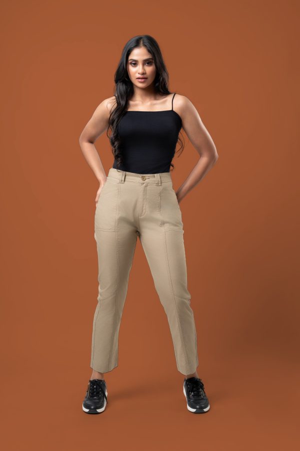 Double Belt Loop Detail Pants - Image 5