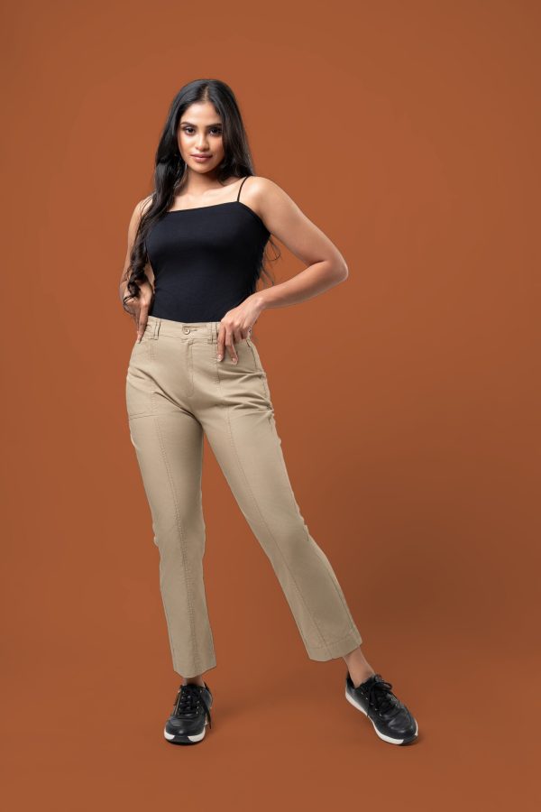 Double Belt Loop Detail Pants - Image 2