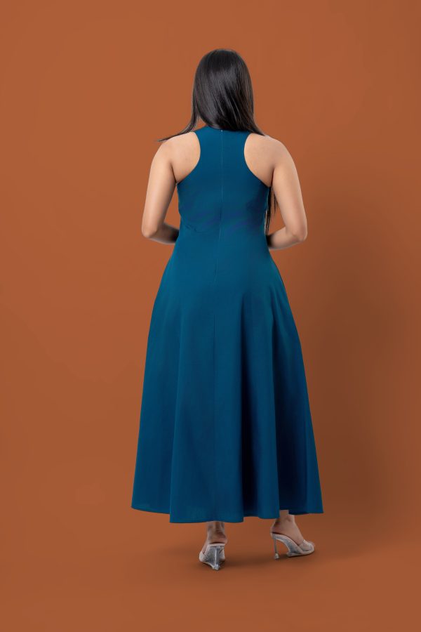 Embroidered Racerback Maxi Dress - Image 5