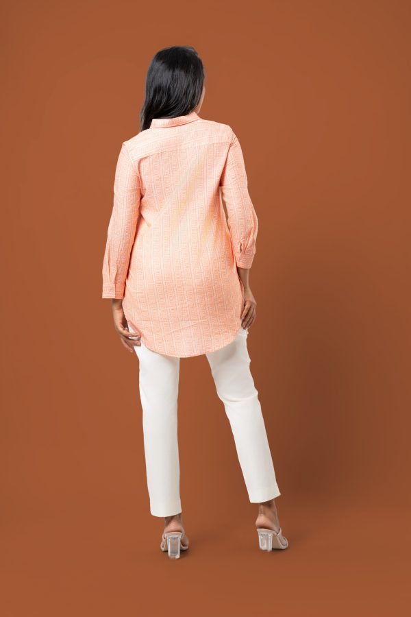 High-Low Hem Shirt Blouse - Image 8