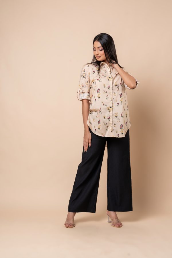 Floral Patterned Shirt Blouse - Image 3