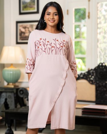 Windswept Asymmetric Tunic Short Dress