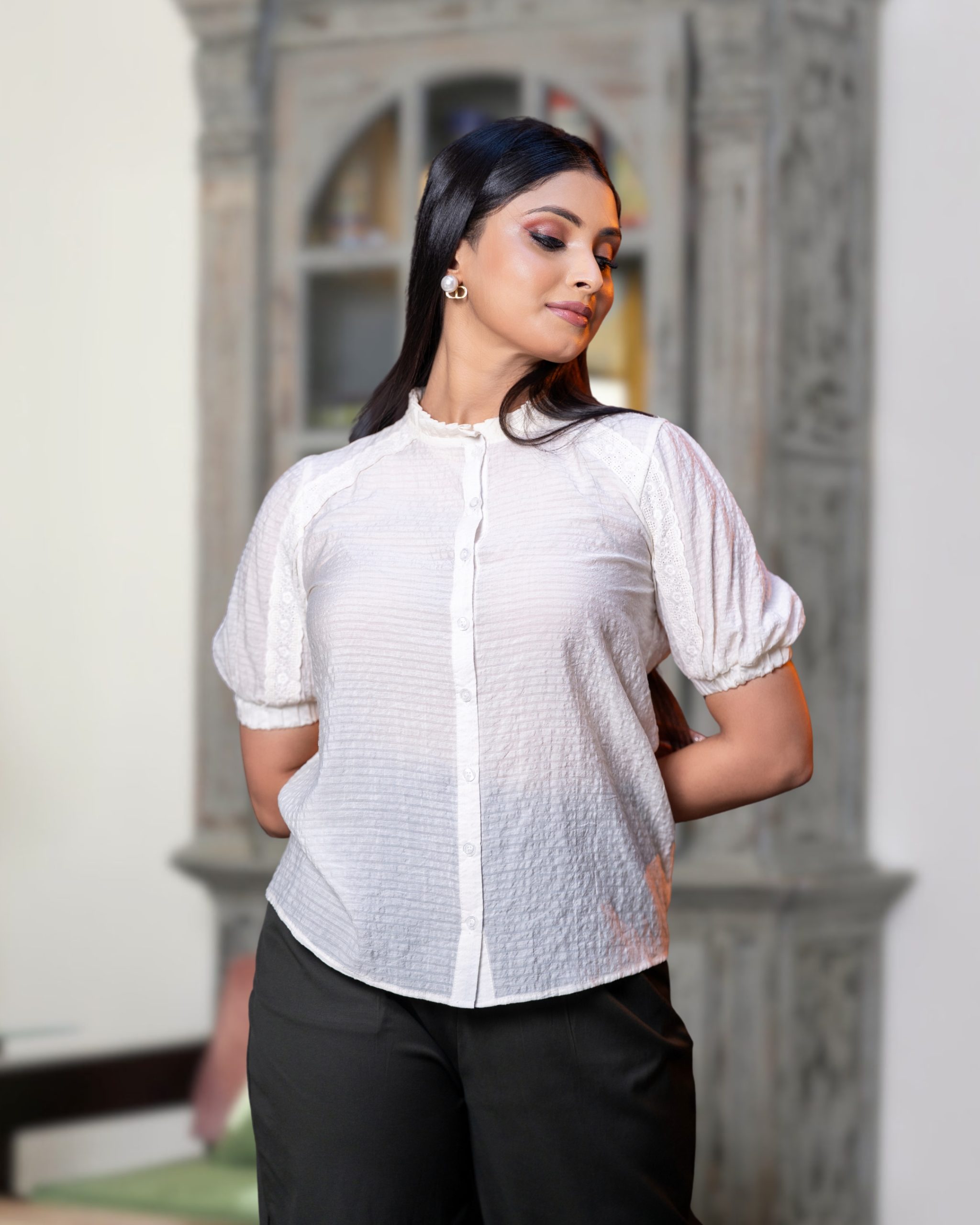 Lace Detailed Blouse