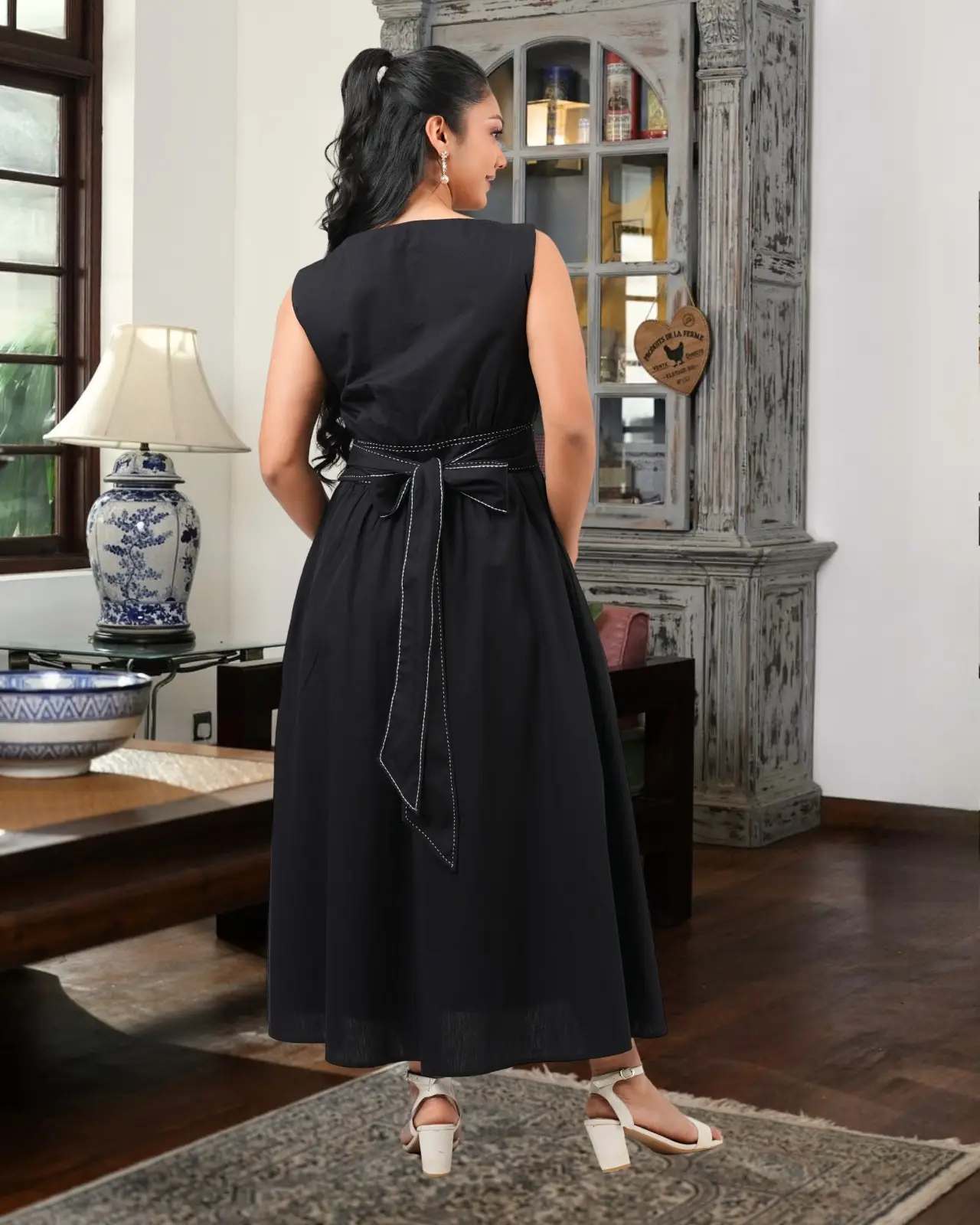The Contour Stitch Midi Dress - Image 5