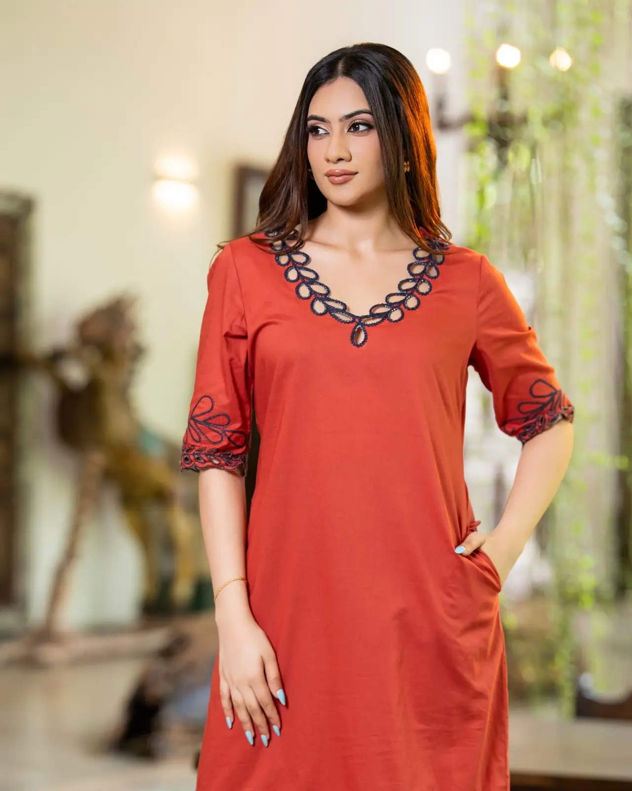 The Sienna Cut-Out Short Shift Dress - Image 5