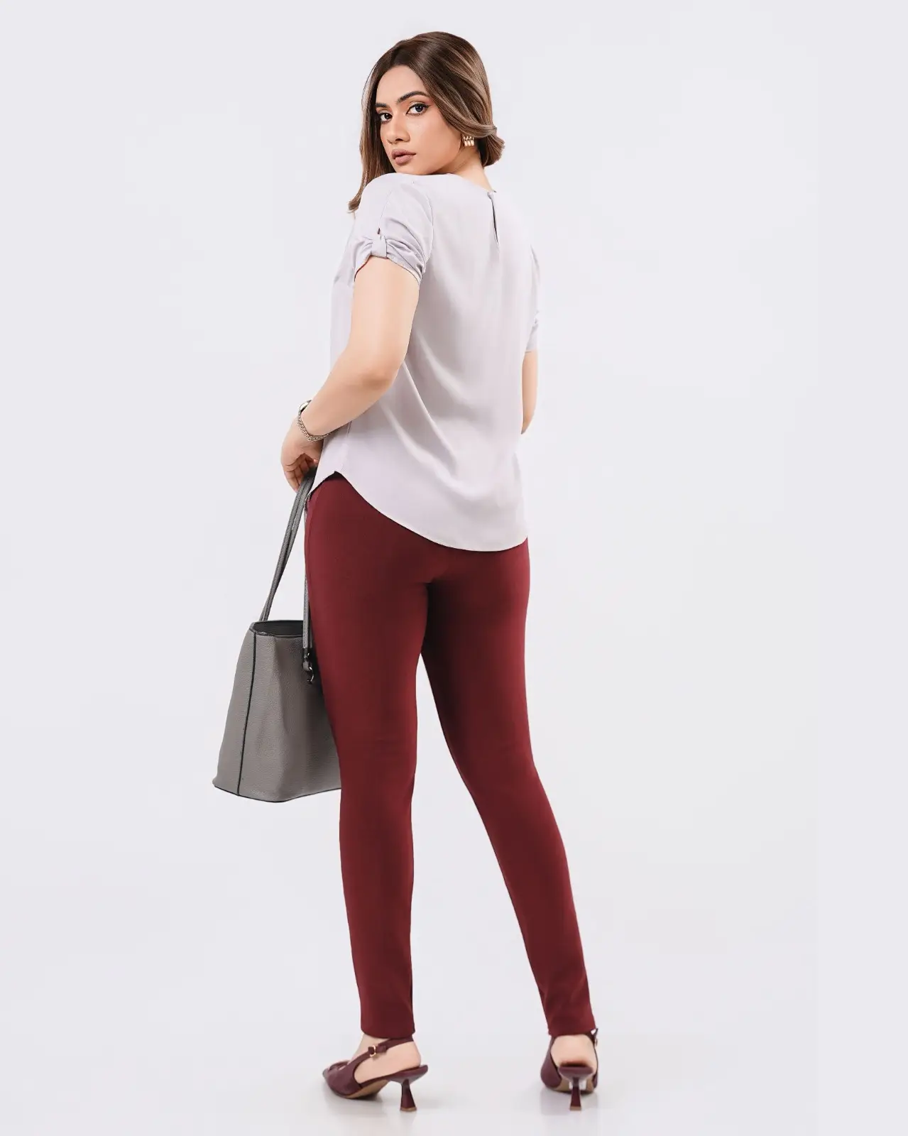 The Misty Knot-Sleeve Blouse - Image 5