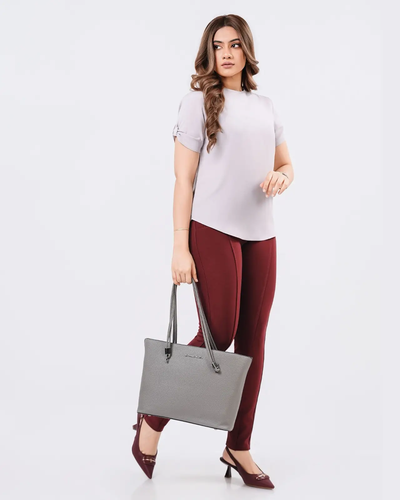 The Misty Knot-Sleeve Blouse - Image 4