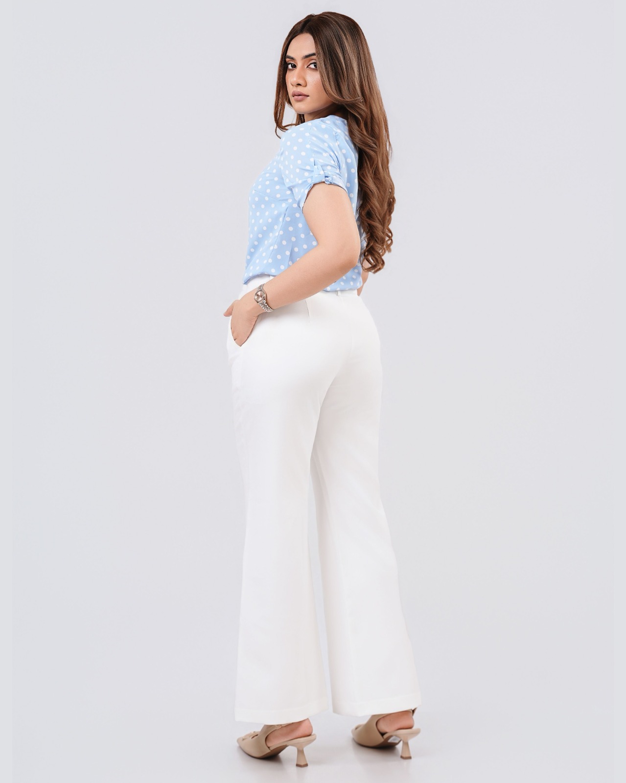 The Executive Wide-Leg Pant - Image 4