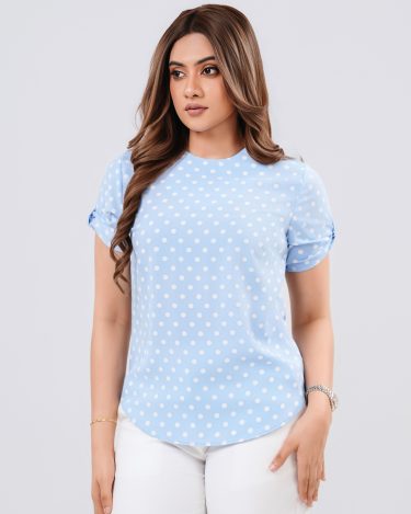 The Cloud Twist Cuff Top