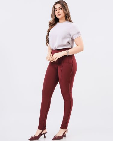 Dart Detail High waist pencil Cut Pant