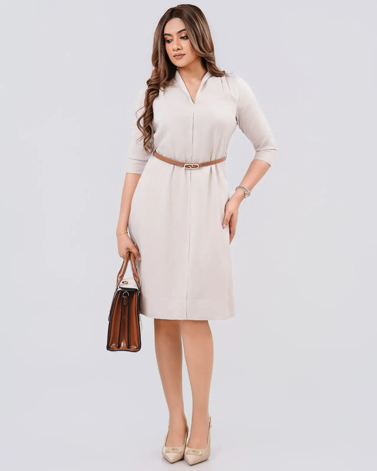 The Entrepreneur Pencil Cut Short Dress - Image 3